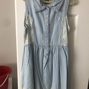 Girls U.S. Polo Assoc. Dress Size 8